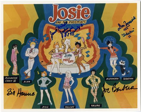 Lot Detail - "Josie and the Pussycats" Creators and Characters Voices Signed 8x10 Photo