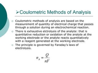 Coulometry | PPT