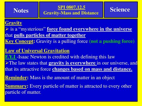 Mass and Weight Are Not the Same!!! - ppt download