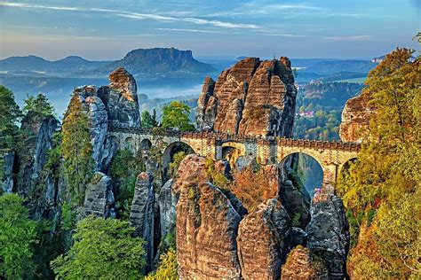 Bastei Bridge Photograph by Dawn Van Doorn - Fine Art America