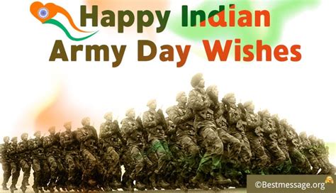 Happy Indian Army Day Wishes 2025 Status Messages, Quotes