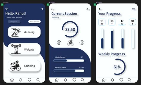 Fitness Tracker App | Figma