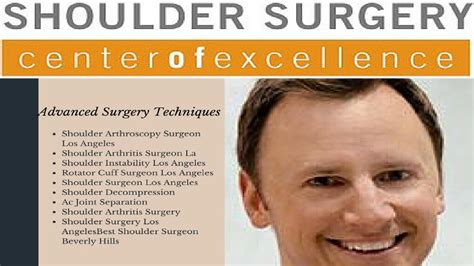 Shoulder arthritis surgery by Shouldersurgerymd - Issuu