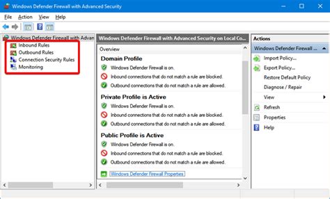 Windows Defender Firewall with Advanced Security: What is it? How to open it?