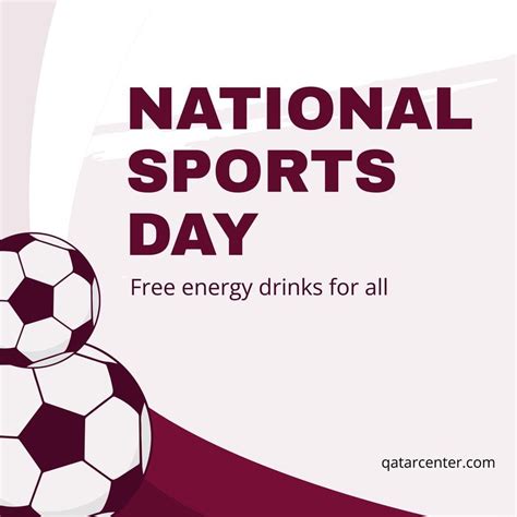 Qatar National Sports Day Poster Vector in Illustrator, PSD, PNG, JPG ...