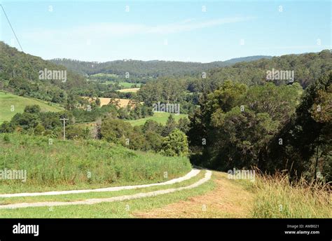 Rural landscape Kendall coastal New South Wales Australia Stock Photo ...