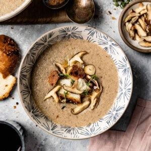 Shiitake Mushroom Soup - Foolproof Living