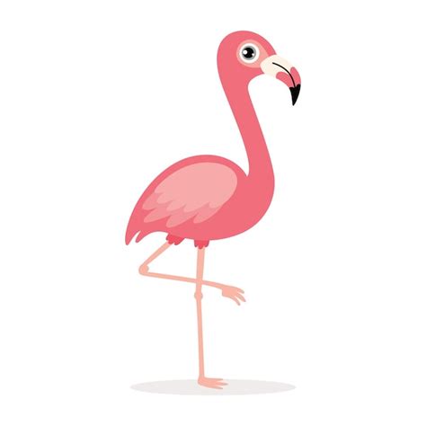 Desenho de um flamingo | Vetor Premium