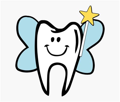 First Tooth Png - Transparent Background Tooth Fairy Clipart, Png Download - kindpng