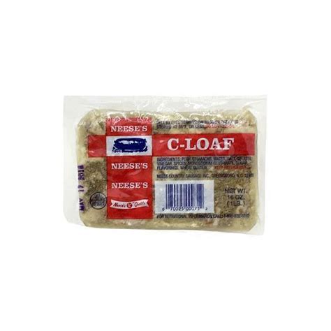 Neese's C-Loaf (16 oz) Delivery or Pickup Near Me - Instacart