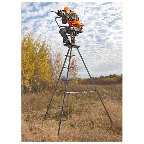 Sniper Sentinel 12' Tripod Deer Stand - 284016, Tower & Tripod Stands at Sportsman's Guide