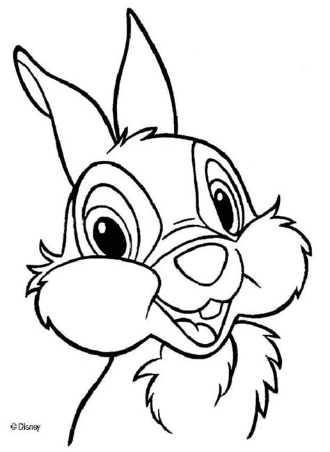 Thumper 2 coloring pages - Hellokids.com