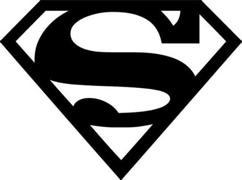 Superman Symbol Outline: The Iconic Logo of the Man of Steel