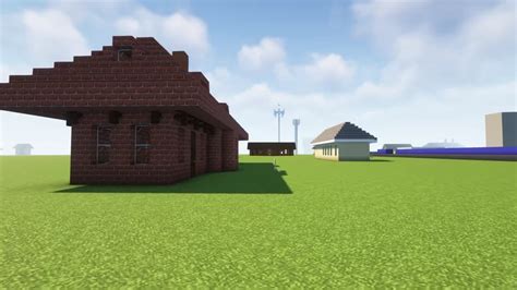 Small Town Train Depot 11 - Burkeville Depot (Burkeville, VA) Minecraft Map