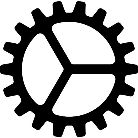 Cog icon vector 08