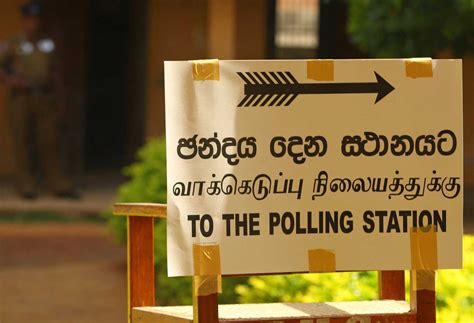 Presidential Campaigns Begin in Sri Lanka - The Election Network