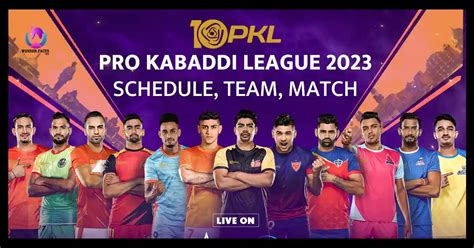 Pro Kabaddi League 2023 Schedule, Team, Match Time Table, Points Table, PKL Direct Link ...