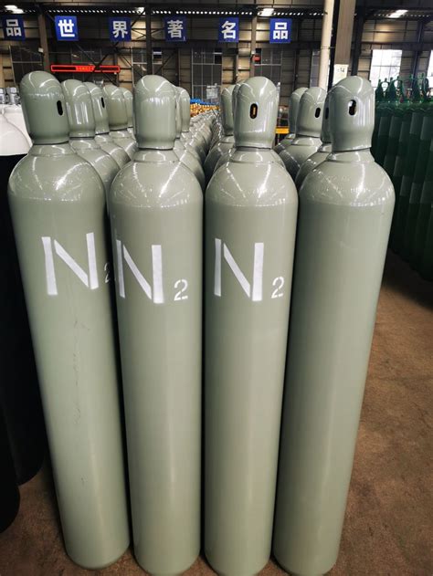 47L200bar High Pressure Vessel Seamless Steel Nitrogen N2 Gas Cylinder