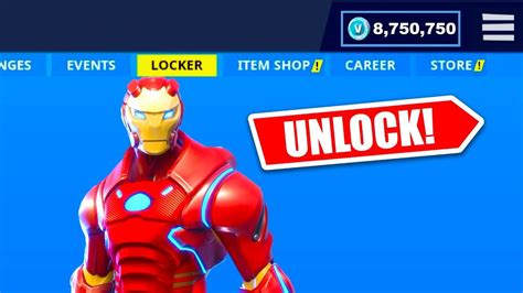 The AVENGERS ENDGAME EVENT FREE SKINS in Fortnite... - YouTube