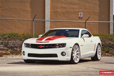 Custom Chevy Camaro SS Features Red Accents Speaking of Race Nature ...