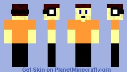 human skin with headphones Minecraft Skin