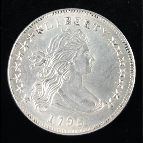 1795 Draped Bust Silver Dollar | Pristine Auction