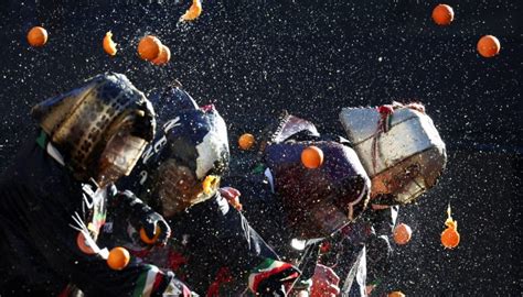 ‘Battle of the Oranges’ in Ivrea, Italy, sees town fight it out with ...