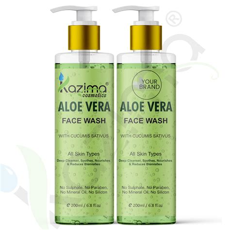 Aloe Vera Face Wash - Pure & Natural Essential Oil & Cosmetics Manufacturer & Supplier in India