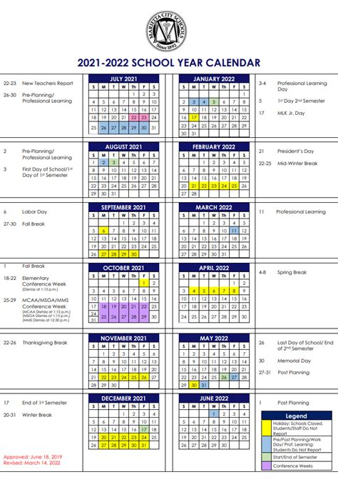 Marietta City School Calendar 2021-2022 | Marietta.com