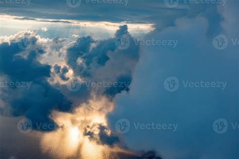 clouds in the sky airplane 20206420 Stock Photo at Vecteezy