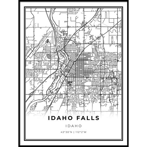 Idaho Falls Map Idaho - vrogue.co