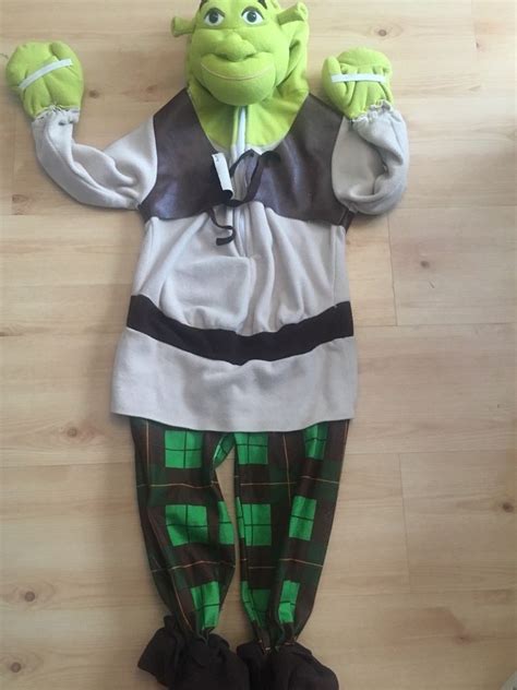 Kids Shrek Halloween Costume Size Small Dreamworks. Warm Costume ...