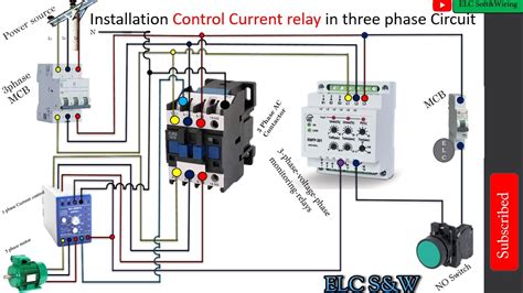 Motor Control Using Relay Circuit Diagram