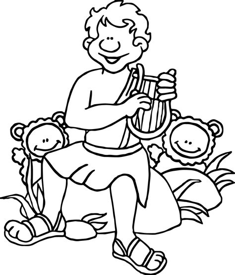 Bible Psalms Coloring Page - Wecoloringpage.com