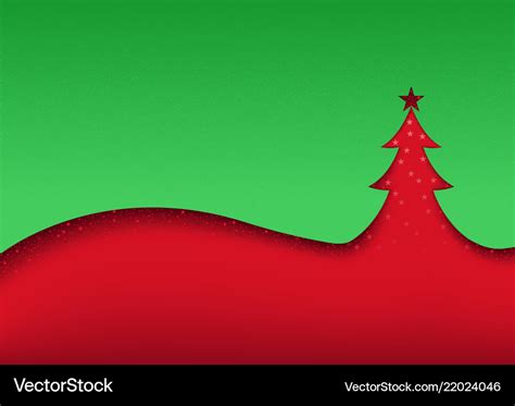 Green-red abstract christmas background Royalty Free Vector