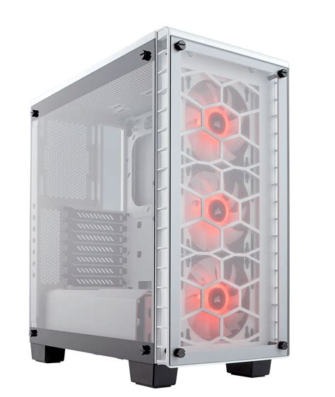 Crystal Series 460X RGB Compact ATX Mid-Tower Case — White