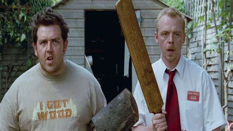 Download Nick Frost Simon Pegg Movie Shaun Of The Dead HD Wallpaper