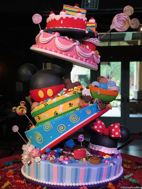 Check Out Mickey’s 90th Birthday Cake in Disneyland Resort’s Grand Californian Hotel!