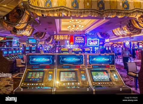 The interior of Bellagio hotel and casino in Las Vegas Stock Photo - Alamy