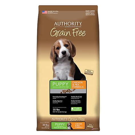 Authority® Grain Free Puppy Food - Chicken & Pea | dog Dry Food | PetSmart