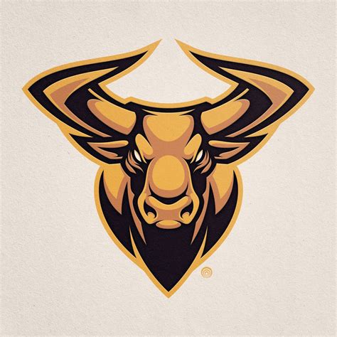 Bull Mascot Design www.Absorb81.com #Bull #Longhorn #Vector #Mascot # ...