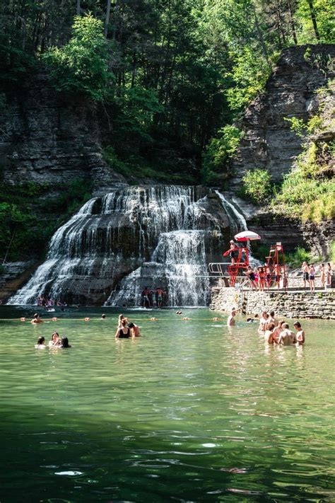 Swimming in Enfield Falls in Ithaca Needs to be on Your New York Bucket List - Come Join My ...