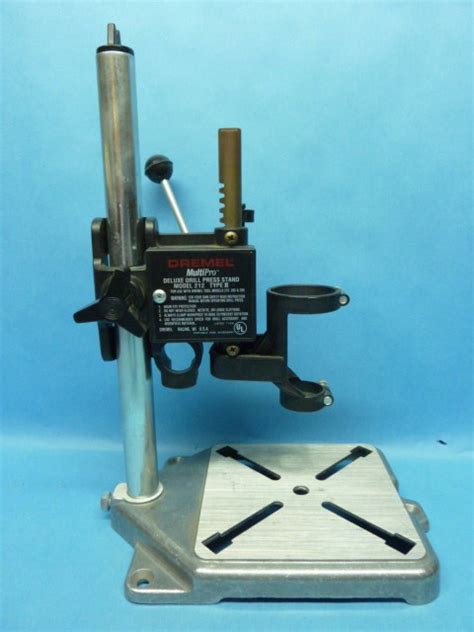 Dremel Multipro Drill Press Stand Deluxe Drill Press Model 212 Type II | eBay