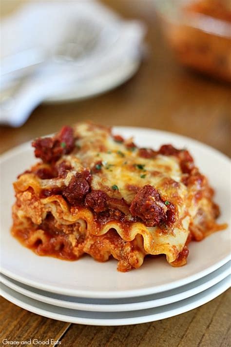 Easy Lasagna Recipe Without White Sauce | Deporecipe.co