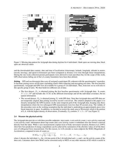 Bayesian hierarchical modeling and analysis for physical activity trajectories using actigraph ...