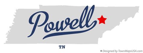 Exploring The Geography And Charm Of Powell, Tennessee: A Comprehensive Guide - Custom Maps by ...