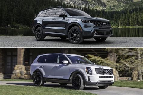 2022 Kia Sorento Vs. 2022 Kia Telluride: Playing Favorites | Cars.com