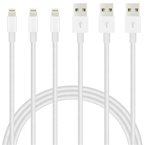 iPhone Lightning Cable 10FT 3Packs Premium USB Charging Cord, Apple MFi ...