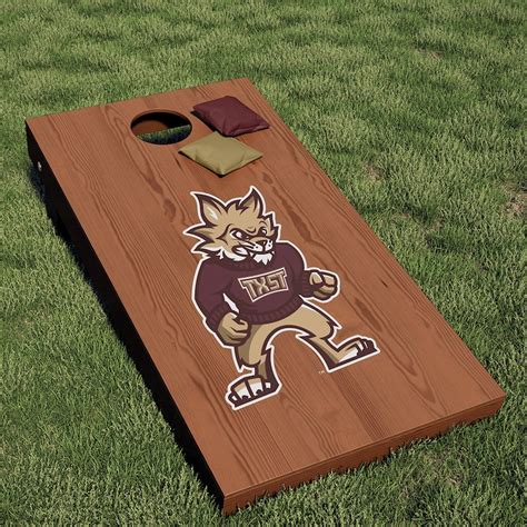 Texas State University Bobcats Boko the Bobcat Mascot Full | Etsy