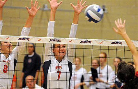 Hope volleyball stays unbeaten on home court - mlive.com